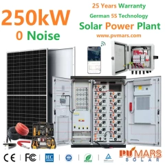 250kW 250kVA Commercial Solar Panel System with Battery Powerwall and IGBT Inverter for Off-Grid Renewable Energy Solutions