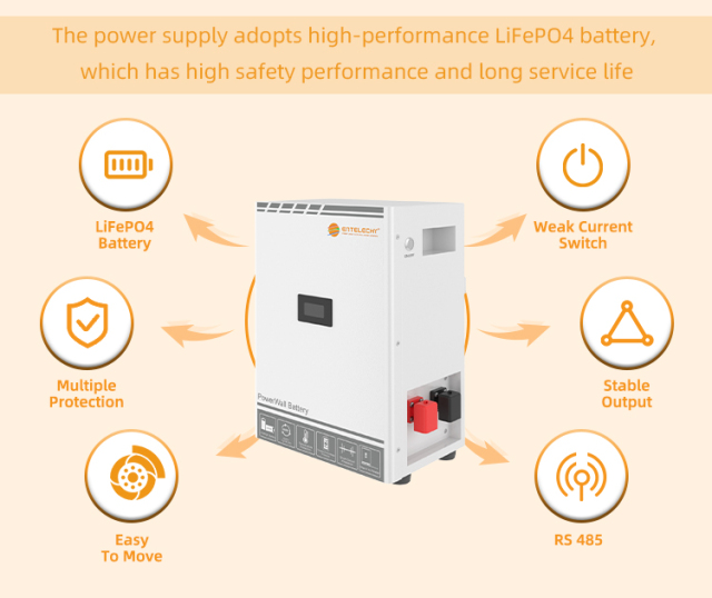 12.8V Power Wall Battery 6000 Cycles DOD≥95% Off-Grid Solar Energy Storage System
