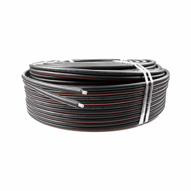 2x6.0mm2 Halogen-Free Flame-Retardant Cable for Solar PV Battery Systems Flagsun