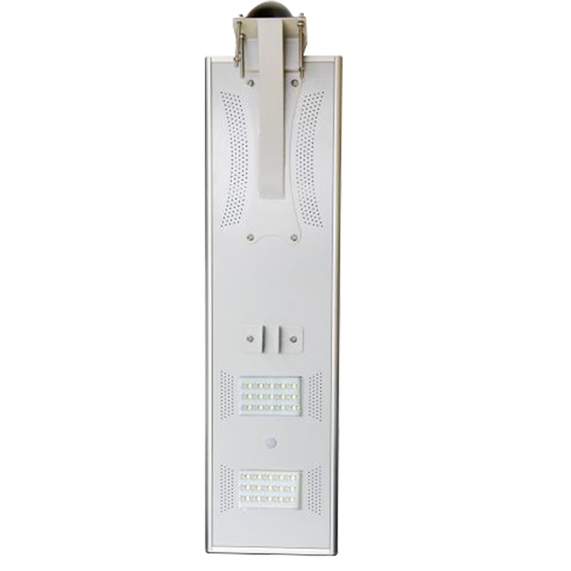 30W All-In-One Solar Street Light Integrated PIR Motion Sensor IP65 Outdoor Lighting for Roadway Garden