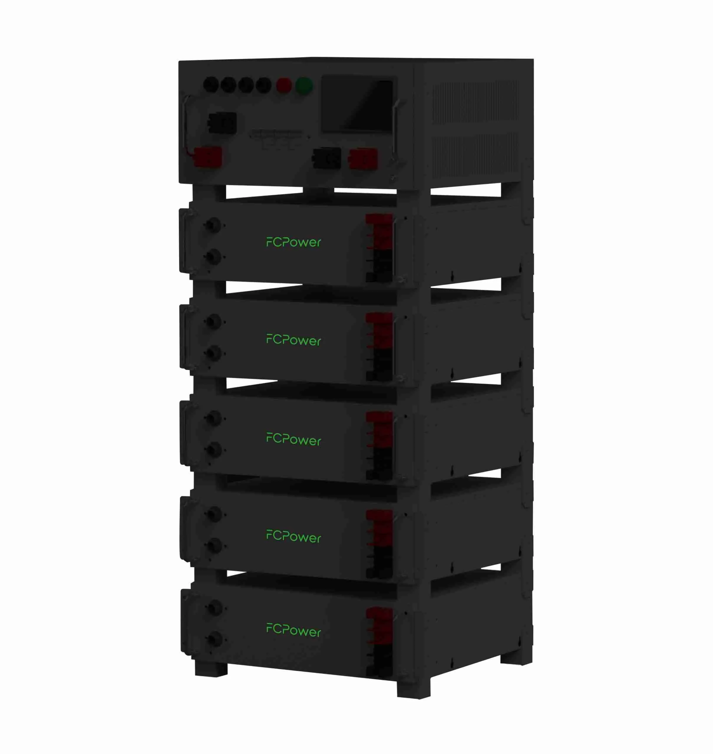 80kW High Voltage LiFePO4 Battery System 256V 314Ah 80kWh for Industrial & Commercial Off-Grid Solar Storage Solutions