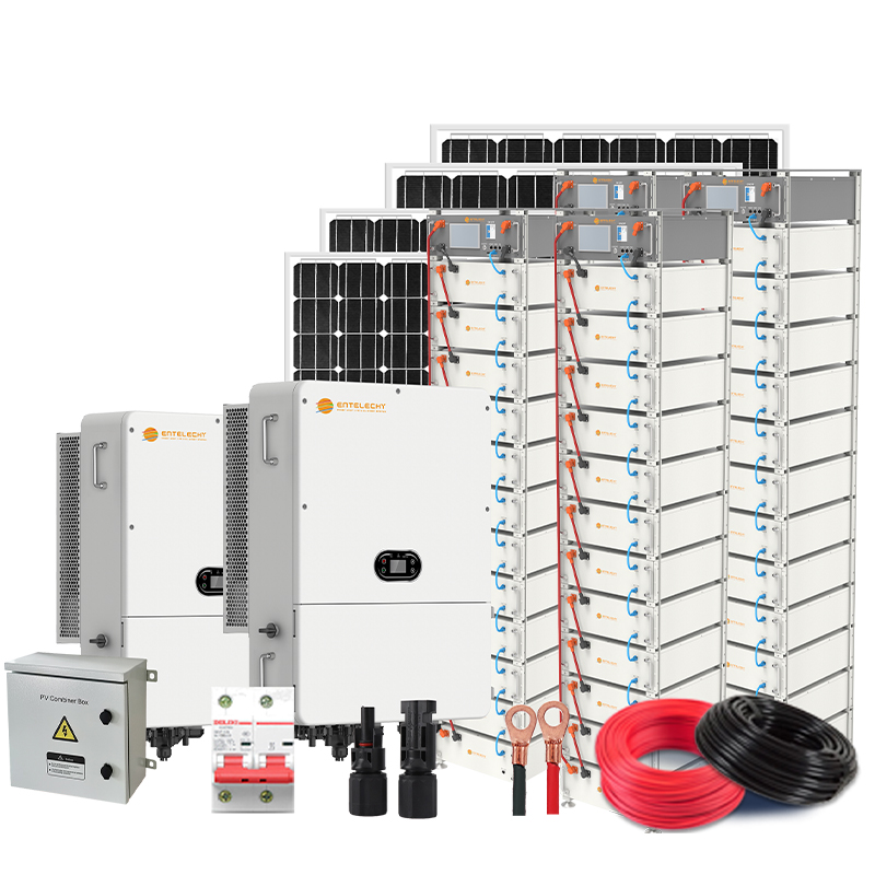 120KW-180KW 3-PHASE SOLAR SYSTEM Lifepo4 Battery 6000+ Cycle Life RS485/Can Communication Energy Storage Solution for Commercial & Industrial Use