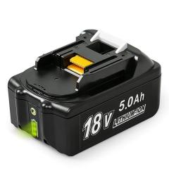 18V Replacement Battery for Makita BL1830 6.0Ah Li-ion Power Tool Battery with Overcurrent and Short Circuit Protection for Professional Power Tools