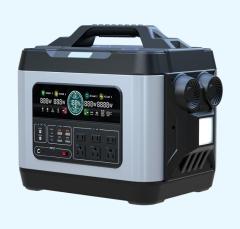 3000W Power Station LiFePO4 Battery 25.6V 125000mAh 3200Wh Outdoor Emergency Power Supply for Camping Backup Energy Storage