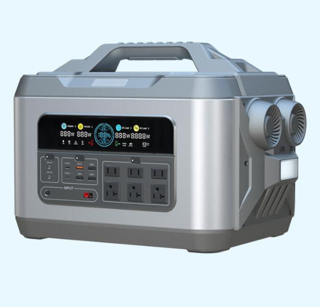 3000W Power Station LiFePO4 Battery 25.6V 125000mAh 3200Wh Outdoor Emergency Power Supply for Camping Backup Energy Storage