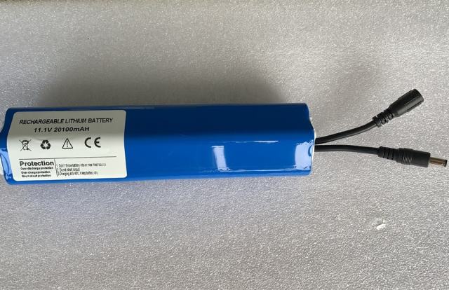 3S Lithium Ion Battery Pack 12V 20Ah LG 18650 Cells for LED Lighting Systems