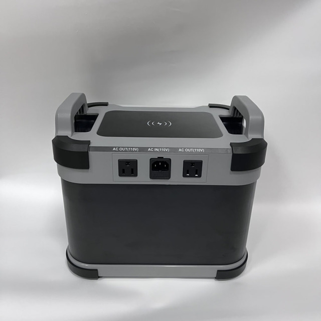 1000W Power Station Outdoor Power Supply 220V with Wireless Charging, Lithium Iron Phosphate Battery for Emergency Backup & Outdoor Use