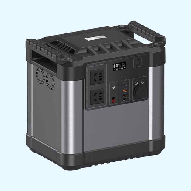 2200W UPS Portable Power Supply Energy Storage System 1620Wh Ternary Polymer Lithium Battery Off-Grid Solar Backup Power for Outdoor Camping and Emergency Use