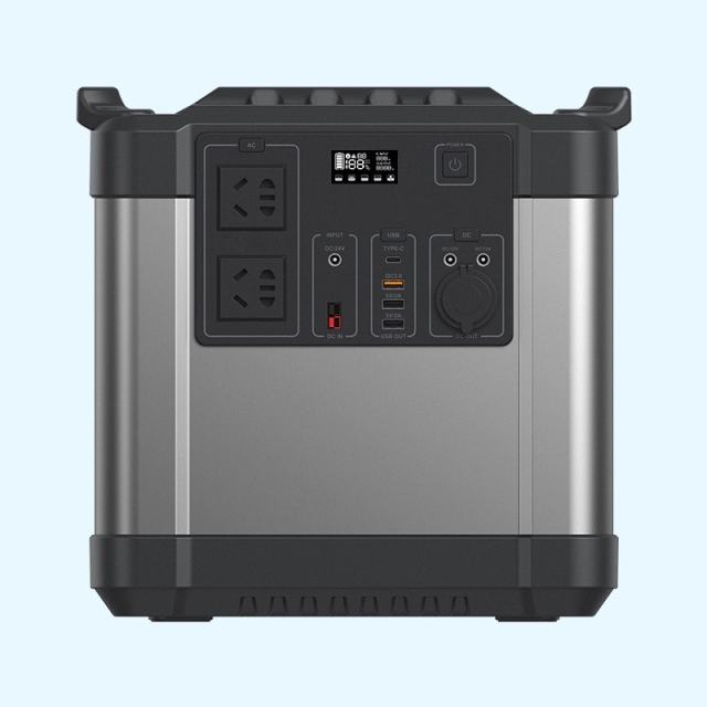 2200W UPS Portable Power Supply Energy Storage System 1620Wh Ternary Polymer Lithium Battery Off-Grid Solar Backup Power for Outdoor Camping and Emergency Use