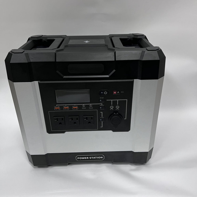 2000W Portable Power Station 1620Wh Long Cycle Life Battery Outdoor Emergency Backup Power Supply