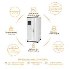 10kw-15kw US STANDARD 3-PHASE Solar System LiFePO4 Battery 6000+ Cycle Life RS485/Can Off-Grid/Grid-Tied Solar Power System Entelechy Power
