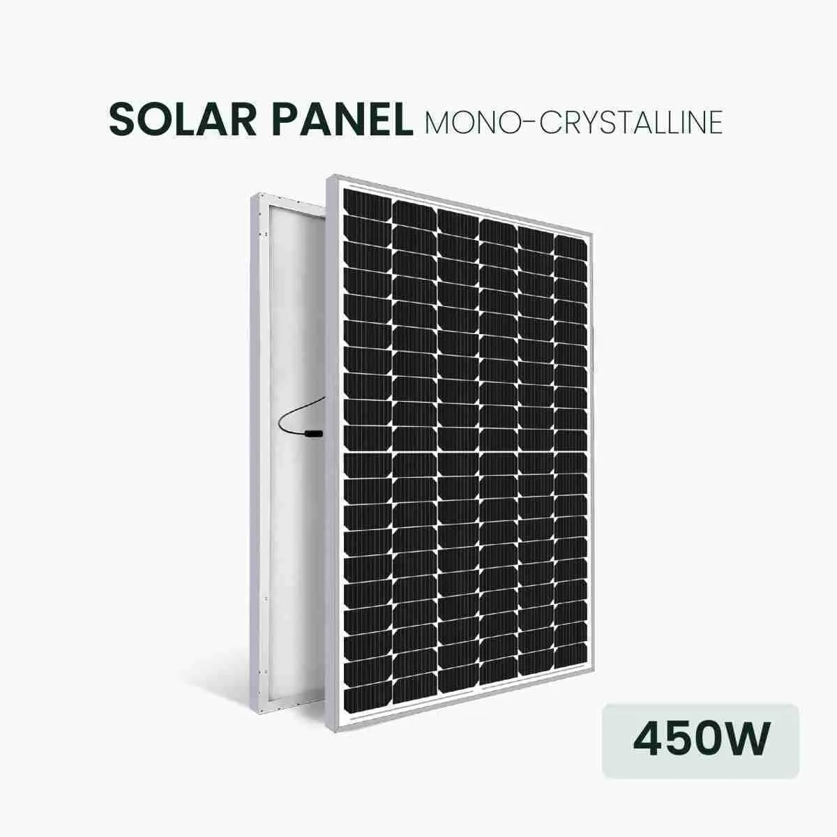 450W Solar Panel High Efficiency Monocrystalline Solar Panels for Residential Commercial Use