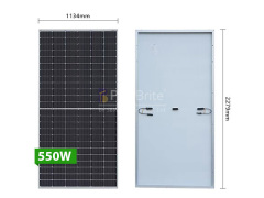 525-550 Watt Solar Panel High-Efficiency Monocrystalline PV Module for Industrial and Residential Solar Power Systems Polybrite