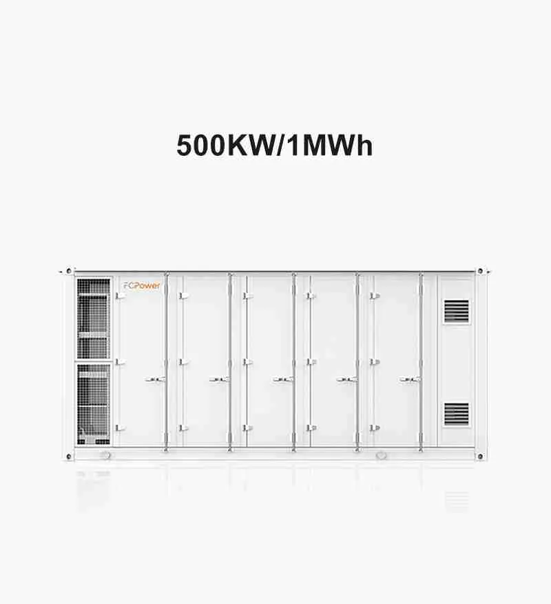 Containerized BESS 500kW/1MWh Energy Storage System for Solar Power Plants and Renewable Energy Projects with 500kW PCS and Liquid Cooling