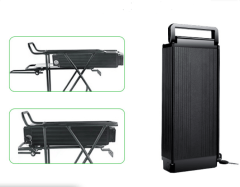 Lithium-ion Ebike Battery Pack 36V 48V Rear Rack Mount 20Ah 960Wh Long Cycle Life for Electric Bicycles