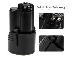 Lithium Ion Battery 12V 3000mAh for Bosch Power Tools GSR120-LI BAT411