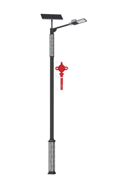 Solar Double Arm Street Light High-Power LED Lighting for Urban Main Road and Driveway