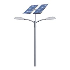 Solar Double Arm Street Light High Power LED Lighting 3~12m Height Urban Trunk Road Driveway Lighting HiTechNewEnergy