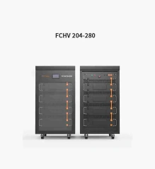 57kWh Rack Mounted High Voltage Battery 204.8V 280Ah 57.34kWh LiFePO4 Energy Storage System for Solar Community and Off-Grid Power