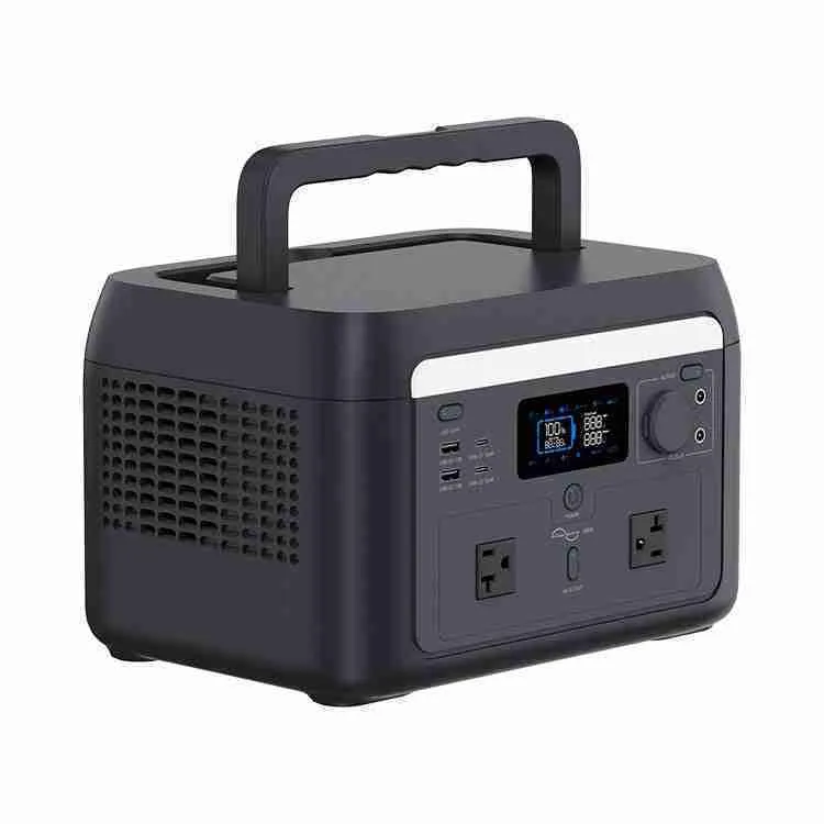 600W Portable Power Bank Solar-Powered Generator for Camping & Outdoor Use FCPOWER