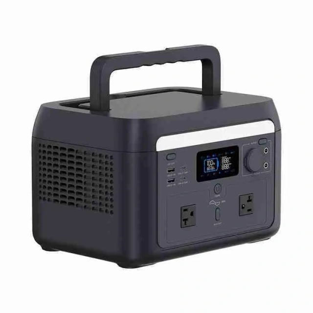 600W Portable Power Bank Solar-Powered Generator for Camping & Outdoor Use FCPOWER