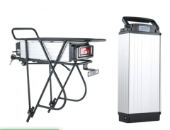 Lithium-ion Ebike Battery Pack 36V 48V Rear Rack Mount 20Ah 960Wh Long Cycle Life for Electric Bicycles