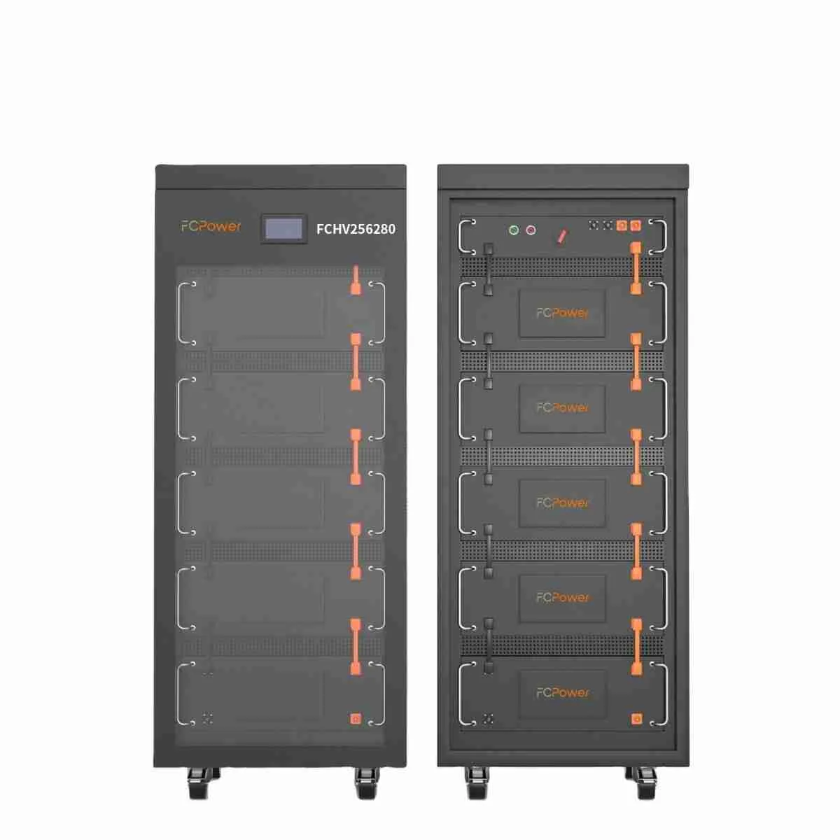 70kWh High Voltage Energy Storage System 256V 280Ah 71.68kWh High Power DC Power Supply for Commercial Industrial Solar Storage FC.Solar