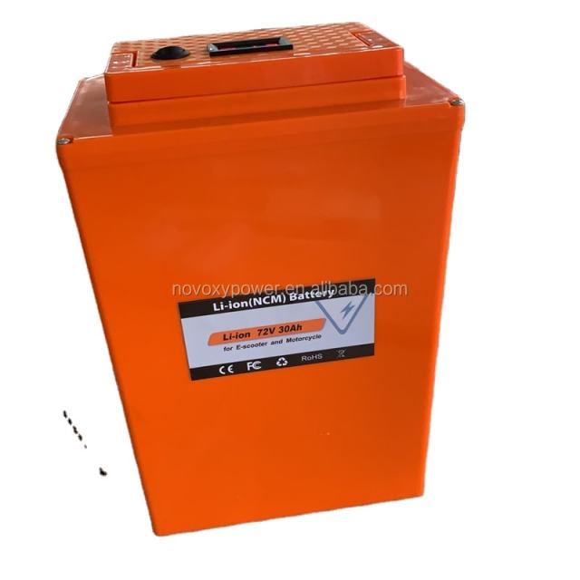 72V EV Car Bus Lithium Battery Pack Smart BMS Long Cycle Life Low Self-Discharge High Performance NMC Cells for Electric Motorcycle Scooter Citycoco