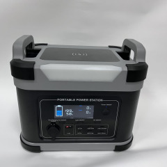 1000W Power Station Outdoor Power Supply 220V with Wireless Charging, Lithium Iron Phosphate Battery for Emergency Backup & Outdoor Use