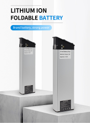 Folding 48V 52V 13Ah 14.5Ah 15Ah 17Ah Lithium Ion Ebike Battery Pack with Smart BMS for Electric Bicycle High Energy Density Portable