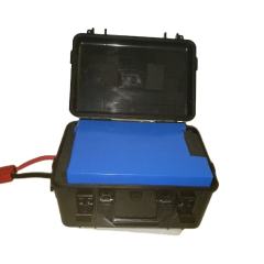 12.8V 100Ah Waterproof Lithium Deep Cycle Battery for Marine, RV, and Off-Grid Solar Systems