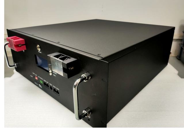 48V 2.56kwh 5.12kwh Rechargeable LiFePO4 Battery Energy Storage System for Solar Power Backup with RS485 Communication