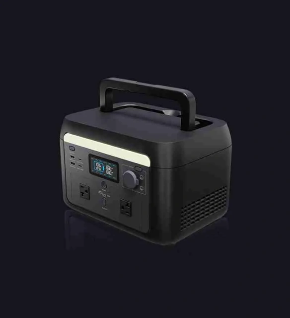 600W Portable Power Bank Solar-Powered Generator for Camping & Outdoor Use FCPOWER