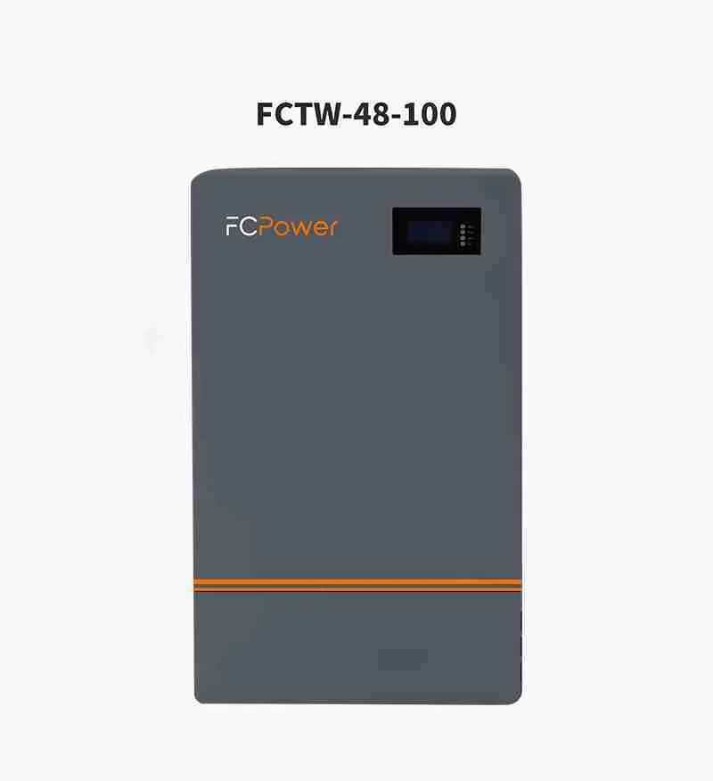 48V 100Ah Wall Mounted LiFePO4 Battery 5kWh High Energy Storage for Residential Commercial Off-Grid Solar Systems