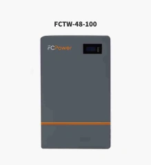 48V 100Ah Wall Mounted LiFePO4 Battery 5kWh High Energy Storage for Residential Commercial Off-Grid Solar Systems