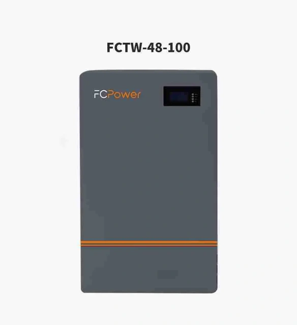 48V 100Ah Wall Mounted LiFePO4 Battery 5kWh High Energy Storage for Residential Commercial Off-Grid Solar Systems