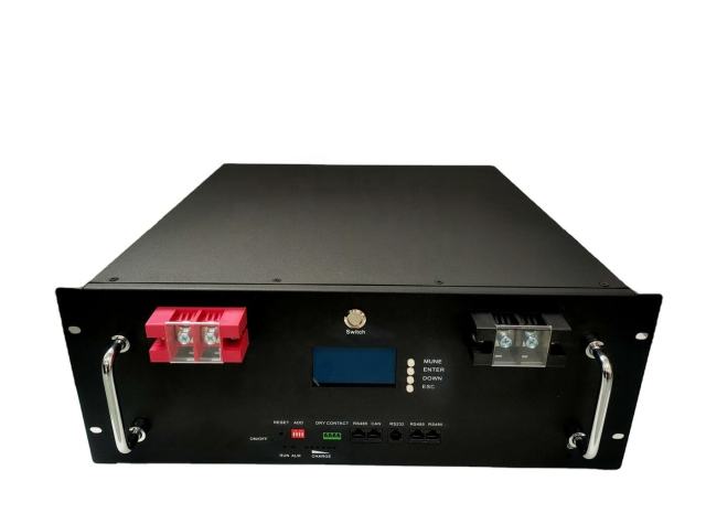 51.2V Lithium Battery 7.68kWh 10.24kWh High-Safety Residential Energy Storage Cabinet with Built-in BMS and RS485 Communication NovoxyPower