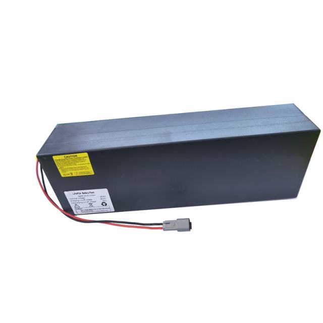 Waterproof 25.6V LiFePO4 Battery Pack 20Ah Solar Light Power Storage System for Outdoor Lighting NOVOXY