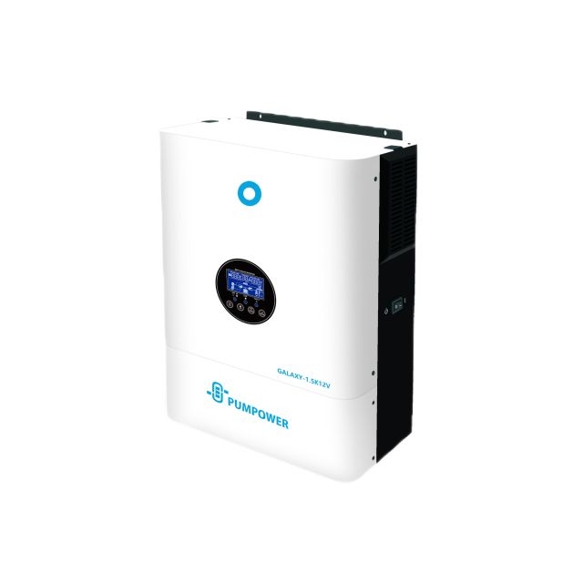 GALAXY 1.5KW 12V Single Phase Solar Inverter with LV Battery Support, Pure Sine Wave & MPPT Controller for Off-Grid Renewable Energy Systems