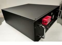 48V 2.56kwh 5.12kwh Rechargeable LiFePO4 Battery Energy Storage System for Solar Power Backup with RS485 Communication