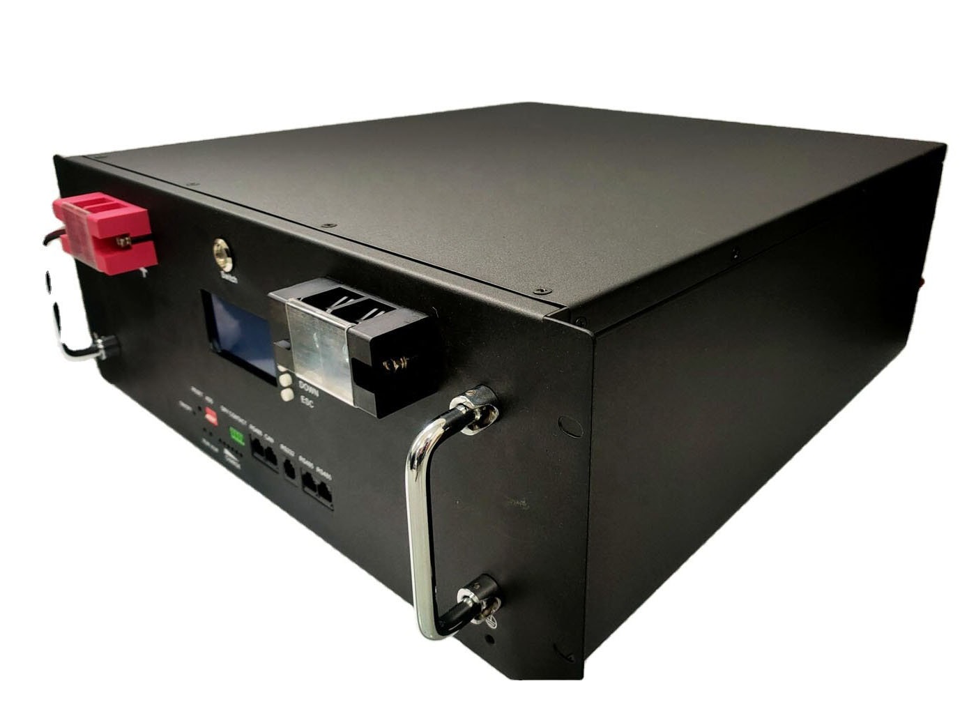 51.2V Lithium Battery 7.68kWh 10.24kWh High-Safety Residential Energy Storage Cabinet with Built-in BMS and RS485 Communication NovoxyPower