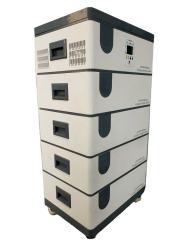 51.2V 100Ah Hybrid Inverter Vertical Energy Storage System Scalable Backup Power UPS with Pure Sine Wave Output LiFePO4 Battery
