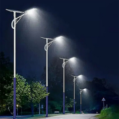 Solar Single Arm Street Light High Power LED 3~12meters Urban Trunk Road Lighting