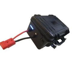 12.8V 100Ah Waterproof Lithium Deep Cycle Battery for Marine, RV, and Off-Grid Solar Systems