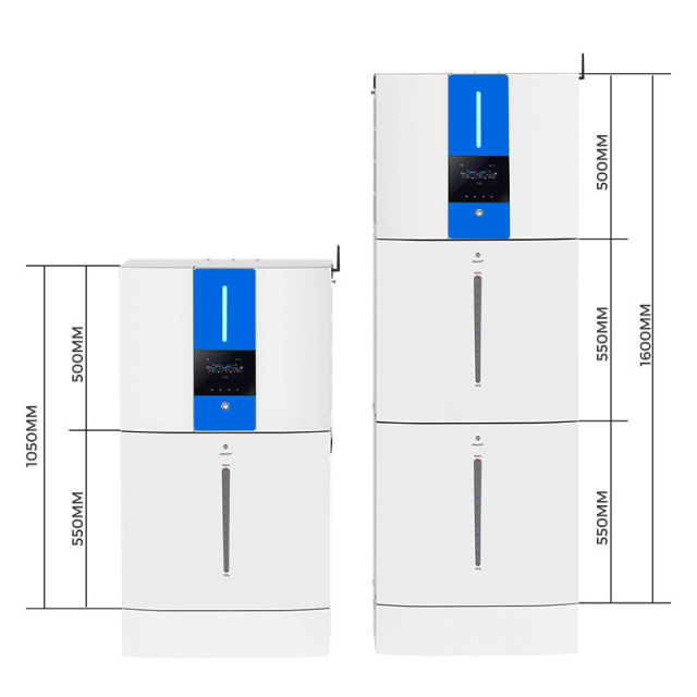 Solar Inverter with 48V 20kWh Li-ion Battery 5.5kW High Efficiency All-in-One Energy Storage System for Residential and Commercial Off-grid Applications LISUN
