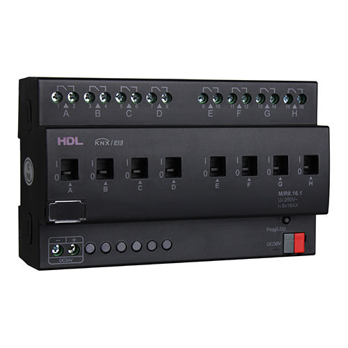 KNX 8CH 16A High Power Switch Actuator Magnetic Latching Relay for Lighting and Automation Systems HDL Automation