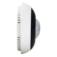 Ceiling Mount 8-in-1 Sensor PIR Motion Temperature Lux Dry Contact Logic Control IR Emission for Building Automation HDL