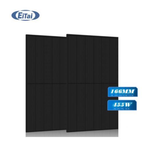 166mm Half Cut 445W 450W 455W PV Module Solar Panel High Efficiency for Commercial and Residential Solar Power Systems