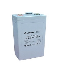 2V 200Ah Battery High-Capacity Stationary Energy Storage System for Solar Wind Power Supply LEODARBATTERY