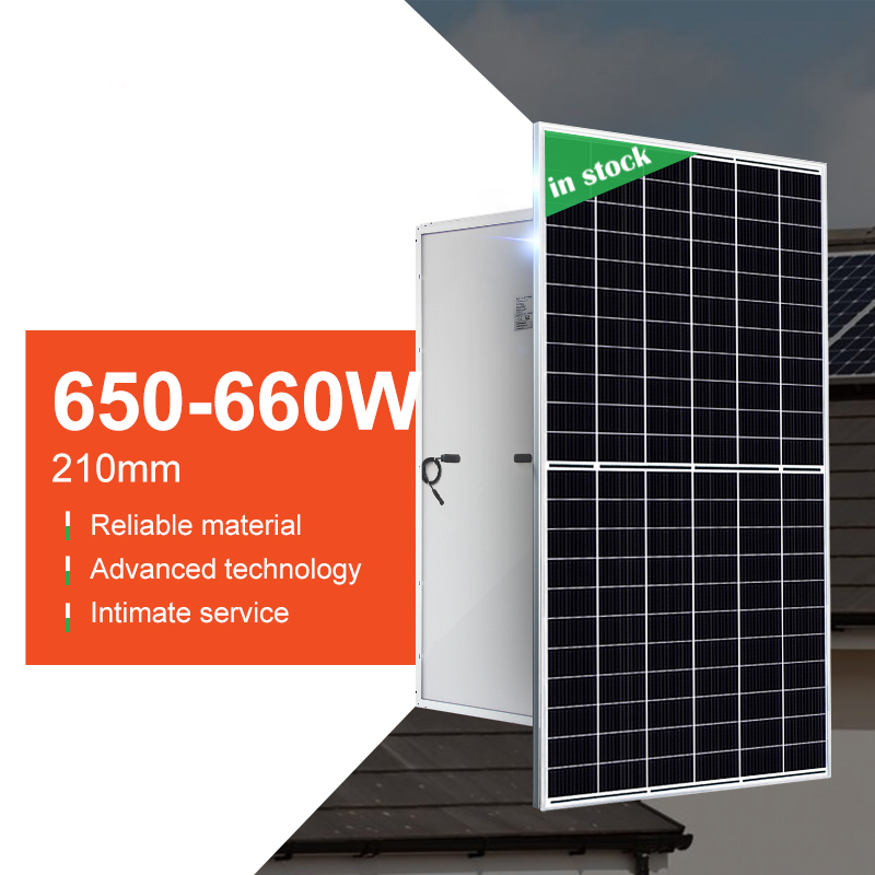 Marwell Mono Solar Panel 650w-660w High-Efficiency Photovoltaic Module for 10kW-1GW Solar Power Projects